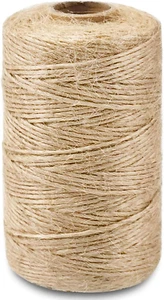 328Ft Jute Twine String, Natural Hemp Twine for Gift Wrapping, Garden, Crafts - Picture 1 of 12