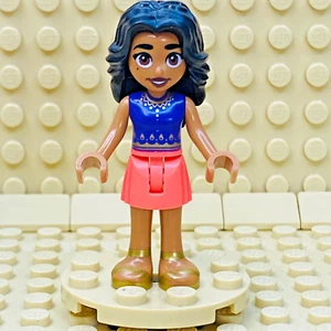 LEGO® Minifig Adi minifigure minidoll [frnd573] Friend Coral Skirt Dark Purple - Picture 1 of 4