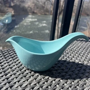 Midwinter "Cassandra" Stylecradf Gravy Sauce Boat Turquoise Staffordshire 1950's - Picture 1 of 4