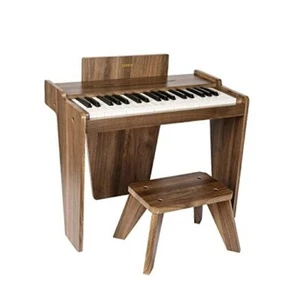 Kids Piano Keyboard, 37 Keys Digital Piano for Kids, Music Walnut Basic - Picture 1 of 6