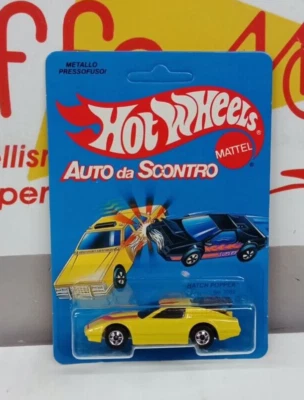 HOTWHEELS 1/64 AUTO DA SCONTRO    MATTEL 1984 ITEM 7069 MADE IN HONG KONG - Immagine 1 di 2