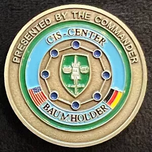 Moneda Desafío Baumholder del Comandante del Norte de la OTAN Centro de la CEI de las Fuerzas Aliadas - Imagen 1 de 2