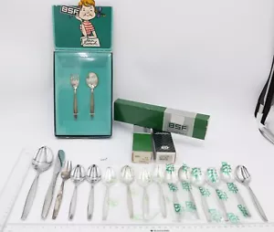 - NEU - OVP - 17 Teile BSF 111 DÄNISCH PERL 90er Silber versilbert Besteck - Bild 1 von 11