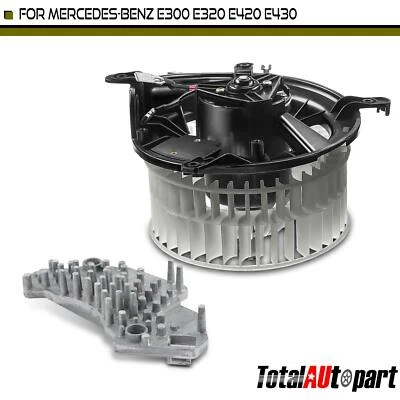 New HVAC Heater Blower Motor Resistor Kit for Mercedes-Benz W210 E300 E420 Front - Image 1 of 4