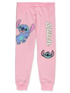 Disney Lilo & Stitch Girls' Joggers - pink, 4 - 5 - Picture 1 of 3