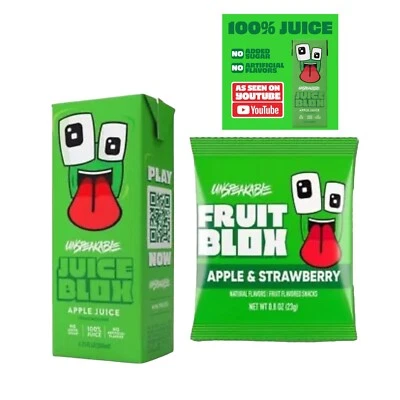 FRUIT BLOX JUICE BLOX Fruit Blox & Juice Blox Bundle USA Import All Flavours As Seen On You Tube Apple