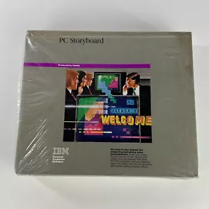 IBM PC Storyboard for Personal Computer Software DOS Sealed Parts Vtg - Zdjęcie 1 z 11