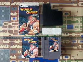 NES Nintendo World Champ CIB Complete in Box GENUINE AUTHENTIC TESTED