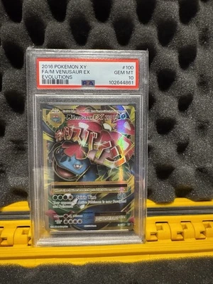 PSA 10 Pokemon XY Evolutions 2016 M  Venasaur EX 100/108 - Image 1 of 2