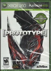 Prototype (Platinum Hits) Xbox 360 (Brand New Factory Sealed US Version) Xbox 36