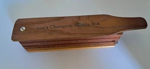 Ben Lee Firmado Lee's Champion Gobble Box Turkey Call - Imagen 1 de 6