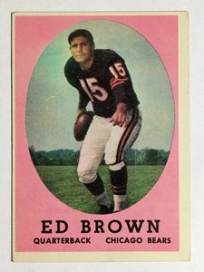 1958 Topps #123 Ed Brown (VGEX) - Imagen 1 de 2