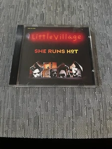 Little Village - She Runs Hot - 1992 US Promo CD Single - Foto 1 di 2