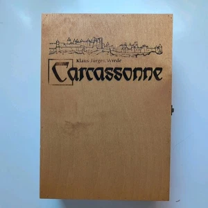 Carcassonne: The City-Wooden Case/Box by Klaus-Jürgen Wrede nearly complete - Picture 1 of 6