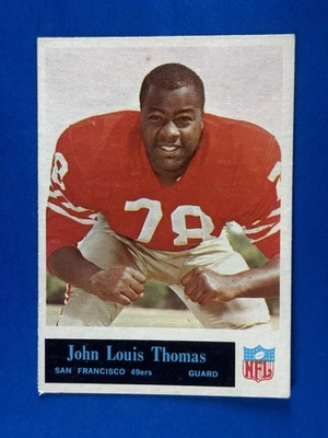 1965 Philadelphia #181 John Thomas San Francisco 49ers VG/EX - Image 1 of 2