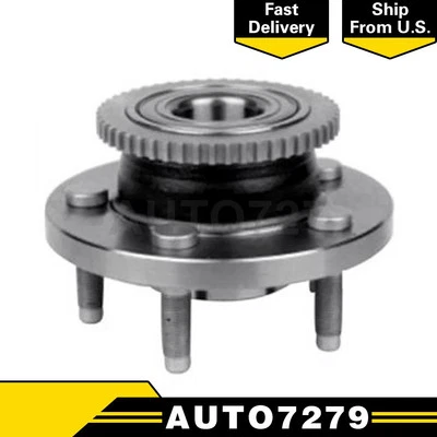 Conjunto de cojinete y buje de rueda delantera para Ford Crown Victoria 1997 1998 1999 2000 Foto 1 de 2