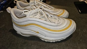 Nike Air Max 97 White University Gold DM8268-100 womans size 8 - Picture 1 of 7