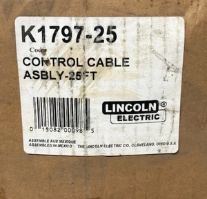 CABLE DE CONTROL LINCOLN ELÉCTRICO ARCLINK 5 PINES 25 ft, K2683-25 NUEVO DE CAJA NUEVO - Imagen 1 de 9