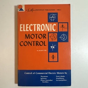 Elektronische Motorsteuerung 1964 Allan Lytel Sams Photofact 1. Auflage - Bild 1 von 9