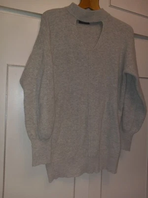 Gorgeous Super Soft Grey Jumper Size S Will Fit M Wallis - Image 1 of 4