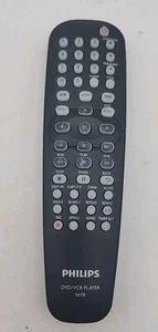 Mando a distancia original OEM Philips NA730 probado para reproductor de DVD/VCR - Imagen 1 de 6
