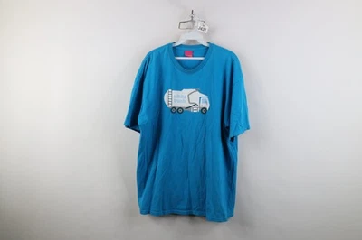 Винтажная мужская футболка 90-х Y2K Enjoi для скейтбординга размер XL искусственно состаренная белая мусорная - Изображение 1 из 4