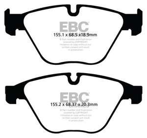 EBC DP42103R Yellowstuff 4000 Series Street Brake Pads fits BMW - Picture 1 of 2