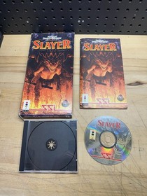 Slayer (Panasonic 3DO, 1994) Complete CIB Longbox MINT DISC
