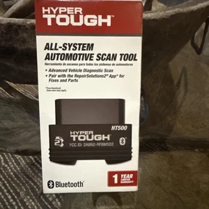 HYPER TOUGH HT500 BLUETOOTH ALL SYSTEM SCANNER NEW Free Shipping - Picture 1 of 4