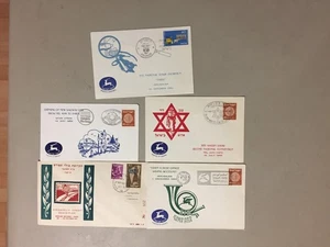 Five '50 israel special covers with pictures - Picture 1 of 1