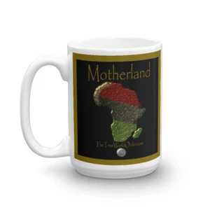 The True World Order “Africa, Motherland” with Gold Border Mug - Picture 1 of 12
