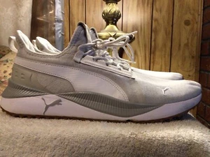 Mens Puma Pace Future Street Heather Running  Grey Sneakers Size 11 - Picture 1 of 5