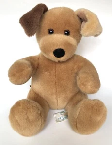 Build A Bear Light Brown Puppy Dog Plush Stuffed animal toy sitting 11'' - Picture 1 of 4