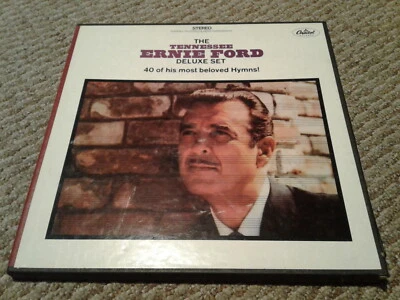 TENNESSEE ERNIE FORD DELUXE SET ~ 40 MOST BELOVED HYMNS ~ 3xLP 1968 ~ EX/EX - Image 1 of 4