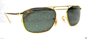 Ray-Ban USA NOS Vintage B&L Mod Aviator W2001 Pinpoint Etched New Sunglasses - Picture 1 of 12