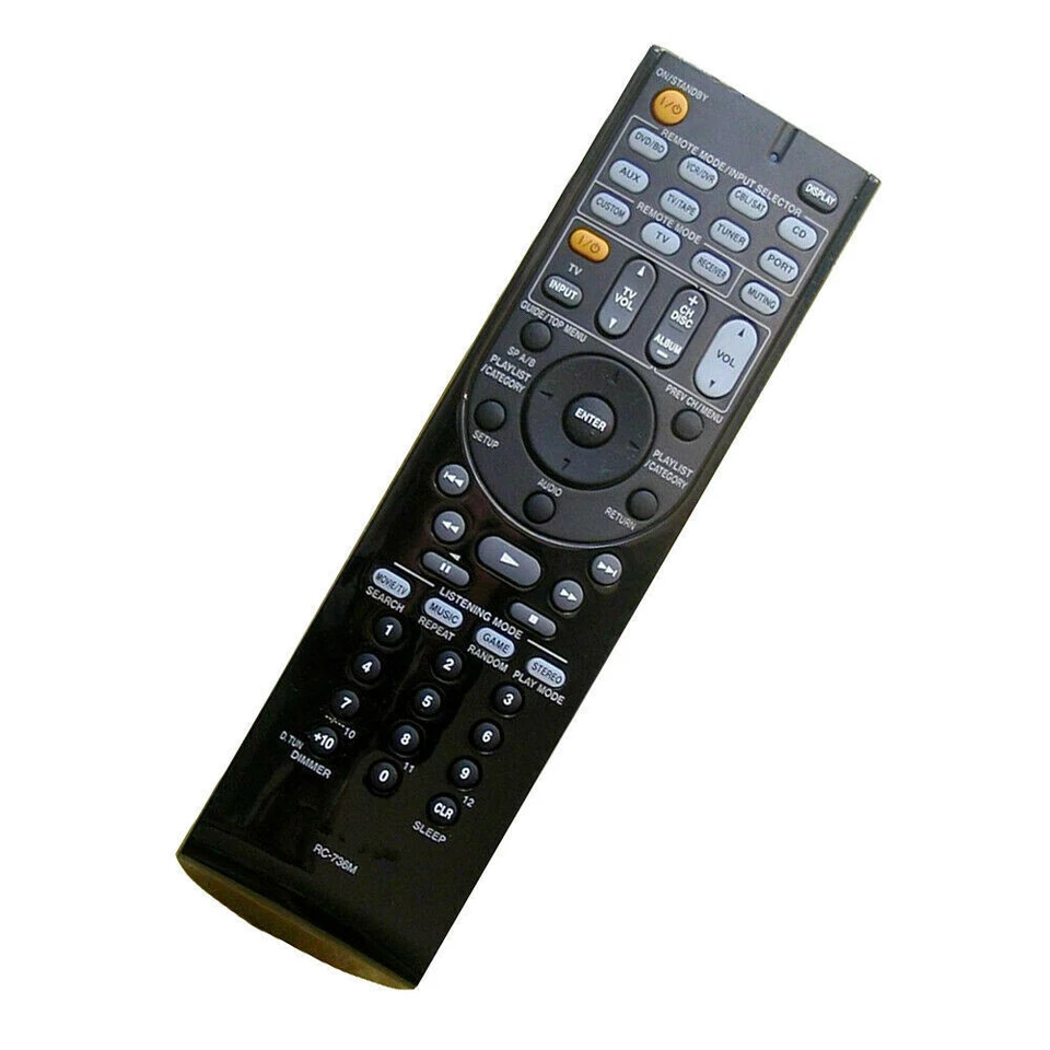 RC-736M Fernbedienung Ersatz für Onkyo RC-735M RC-737M RC-738M Home Audio - Bild 1 von 1