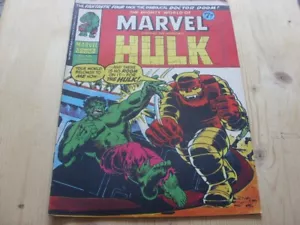Mighty World of Marvel #124 Feb 15 1975 UK Top Zustand - Bild 1 von 1