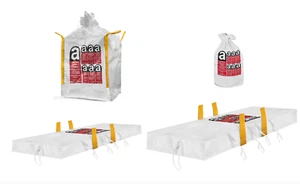 Transportsack Asbest Platten Bag BigBags 260x125x30 / 320x125x30 90x90x110 FIBC - Bild 1 von 8