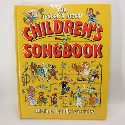 Readers Digest Childrens Songbook Sheet Music Score Collection 1985 Hardcover - Image 1 of 4