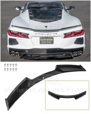 Z06 Visible PAINTED CARBON FLASH Rear Ducktail Wing Spoiler 20-Up Corvette C8