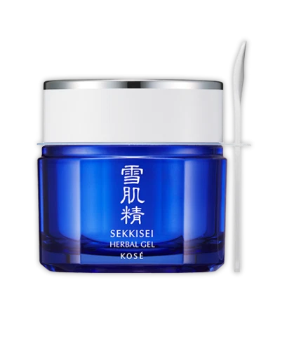 KOSE Sekkisei Herbal Gel Moisturizer 80g Multi-Benefit Hydrating & Sleeping Mask - Image 1 of 3