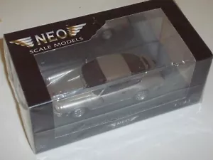 NEO SCALE MODELS 1/43 43242 PORSCHE 911 CARRERA COUPE USA 1985 Argento silver - Foto 1 di 14