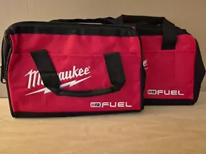 2 - Brand New Small Milwaukee M12 Fuel Heavy Duty Canvas Tool Bags - Picture 1 of 4