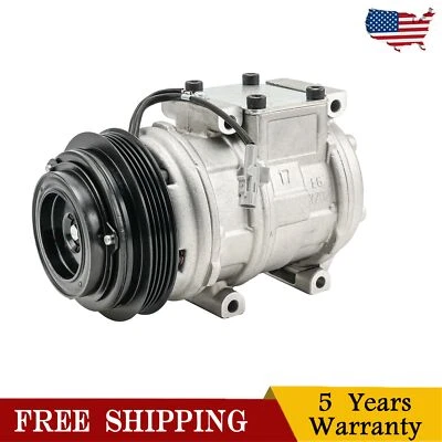 Compresor y embrague aire acondicionado 3,4 L para Toyota Tundra 2000-2004 T100 1995-1998 V6 68391 Foto 1 de 4