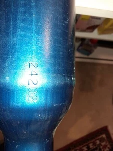 Walker Dynamax 24202 Blau Glass Pack Muffler Ø100 /TL70/BL50cm  Anschlüsse Ø2" - Bild 1 von 3