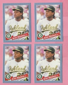 LOT OF 4 MINT RICKEY HENDERSON 1993 HOSTESS #23 - Imagen 1 de 1