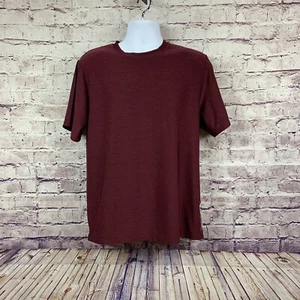 Reebok T-Shirt Herren Größe M Rot Rundhals Kurzarm Sportlich - Bild 1 von 7