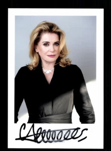 Catherine Deneuve Actriz Francesa Foto Original Firmada + F 14674 - Imagen 1 de 2
