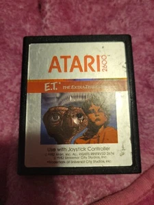 E.T. The Extra-Terrestrial Atari 2600 Cartridge Only GETESTET & FUNKTIONSFÄHIG - Bild 1 von 1