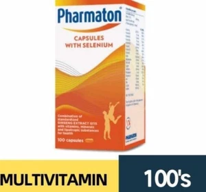 PHARMATON Capsules with Ginseng and Selenium Energy Performance 6 boxes x100's - Picture 1 of 5